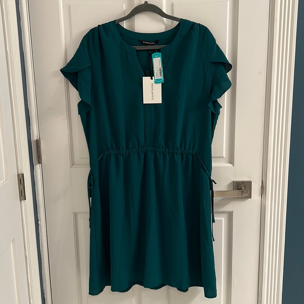 41 Hawthorn Celia Green Dress XXL. NWT